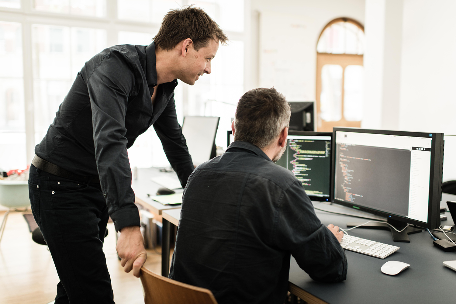 STURM UND BRÄM an der Arbeit, Foto: Raffael Waldner